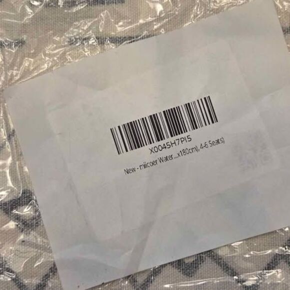 Waterproof Rectangle Tablecloth, 55" × 70" - Picture 6 of 7